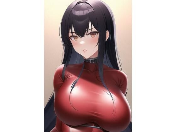 Red bodysuit without mask ver CG collection Vol.1 メイン画像