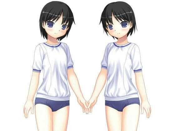 Blue whispers ~ Beautiful girls on the way home from club activities Cold voices teasing "go" and "hold" from left and right in gym clothes メイン画像