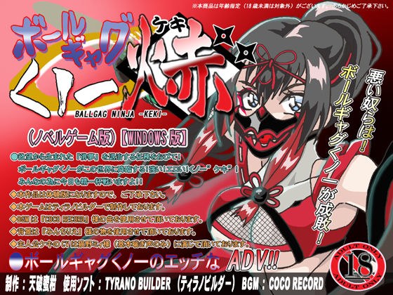 ボールギャグくノ一焃 メイン画像