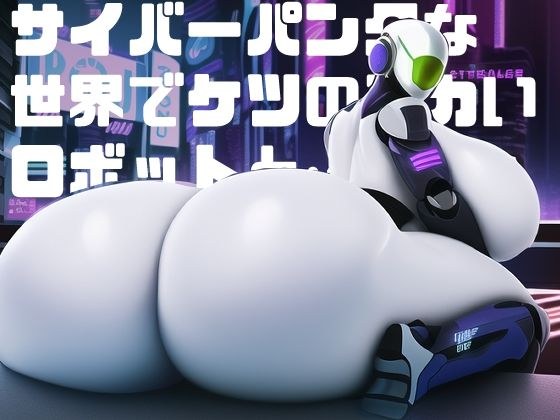 サイバーパンクな世界でケツのデカいロボットと… メイン画像