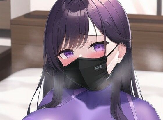 带面具的紫色连体衣 ver CG Collection Vol.1 メイン画像