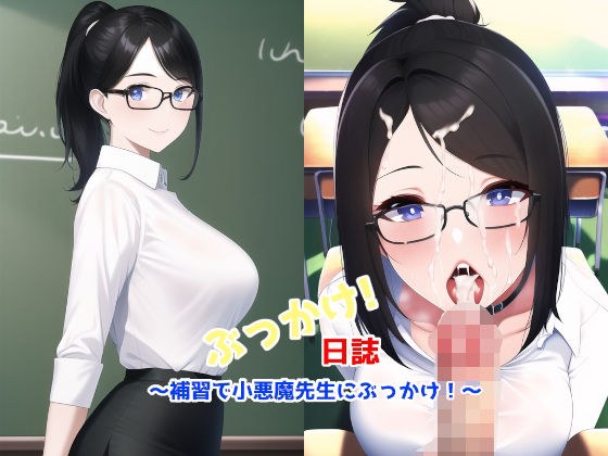 ぶっかけ！日誌 〜補習で小悪魔先生にぶっかけ！〜 メイン画像
