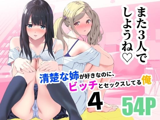 清楚な姉が好きなのに、ビッチとセックスしてる俺4 メイン画像