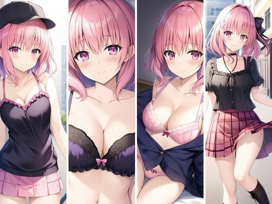 003［33枚］ピンク髪JKコスちゃん メイン画像