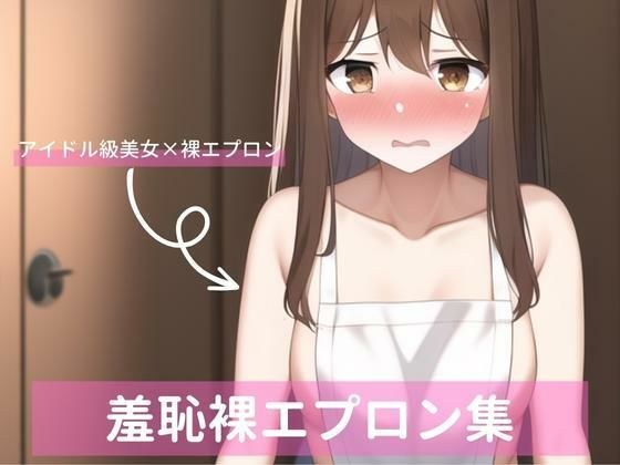アイドル級茶髪美女、羞恥裸エプロン詰め合わせ メイン画像