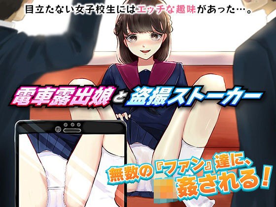 電車露出娘と盗撮ストーカー メイン画像