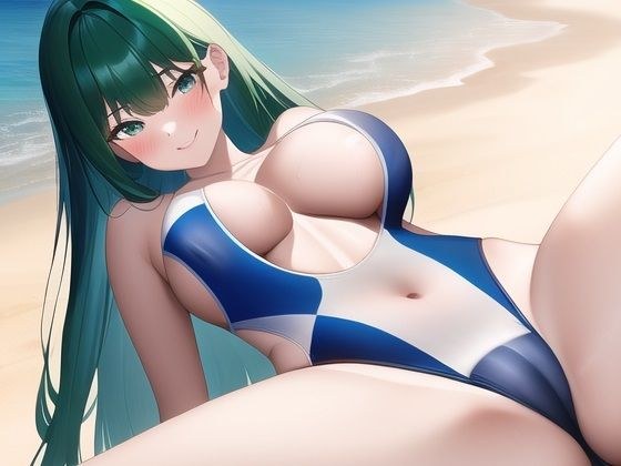 競泳水着の女の子 Vol.1 メイン画像
