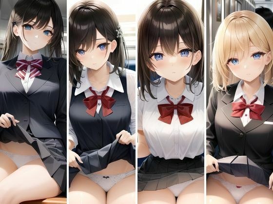 012［33枚］電車でおパンツを見せてくれるJKコスちゃん メイン画像