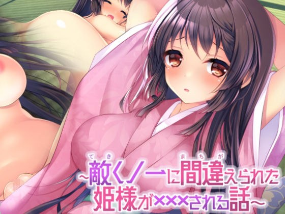 敵くノ一に間違えられた姫様が×××される話 メイン画像