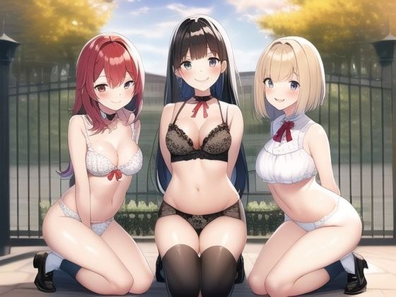 女生内衣合影 メイン画像