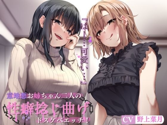 Two Mean Older Sisters' Twisted Doskebe Etch! ~ A story about two older sisters in the neighborhood who messed up their propensity for erotic bullying ~ メイン画像