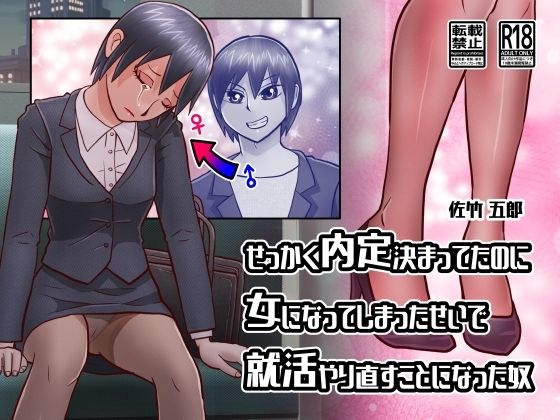 せっかく内定決まってたのに女になってしまったせいで就活やり直すことになった奴 メイン画像