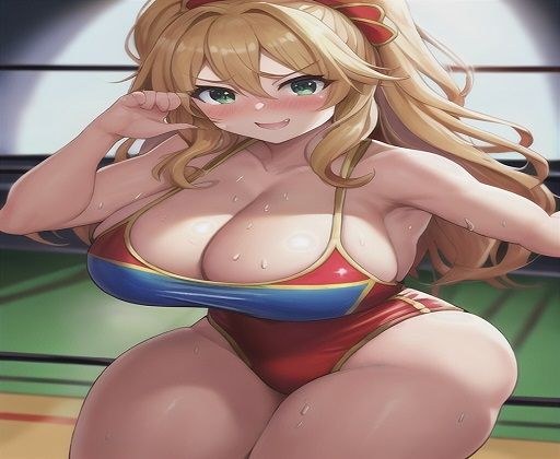 Big breasts AI illustration collection 1
