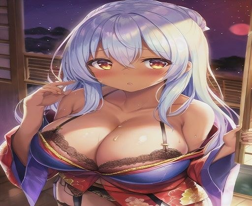 Huge breasts AI illustration collection 3