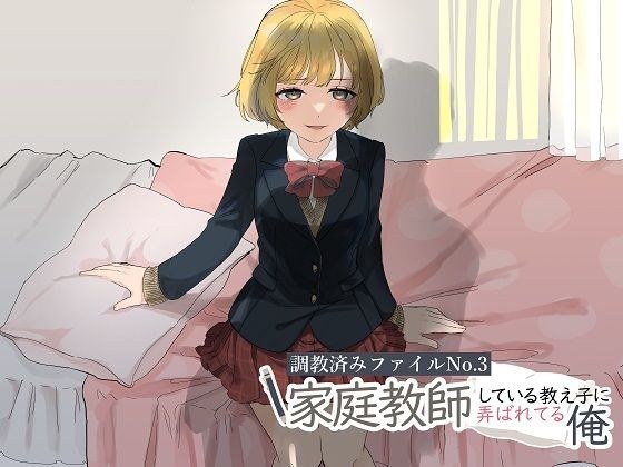 調教済みファイルNo.3 家庭教師している教え子に弄ばれてる俺 メイン画像