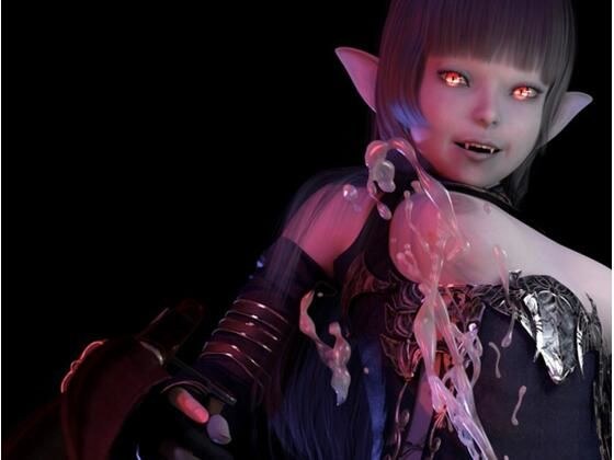 ふたなり悪魔っ娘が人間オナホを見つけ興奮のあまり我慢汁をびゅーびゅー出しちゃうCG集 メイン画像