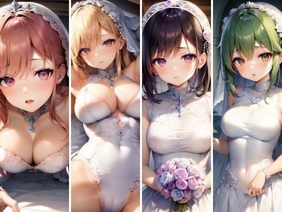 R15_018［16枚］ウェディングドレス姿の巨乳ちゃん メイン画像