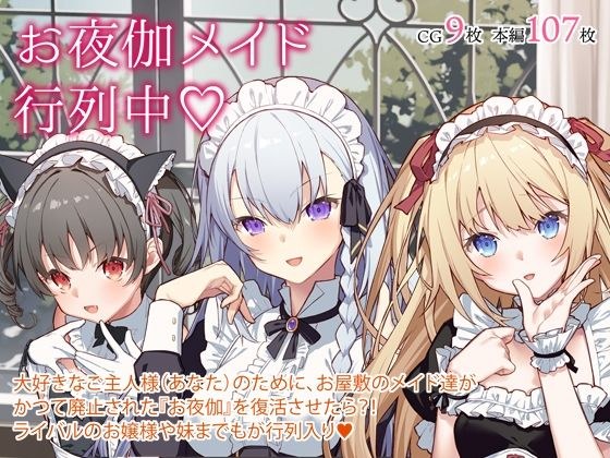 Night Fair Maid Procession! メイン画像