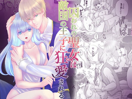 囚われの聖女は敵国の王子に狂愛される メイン画像