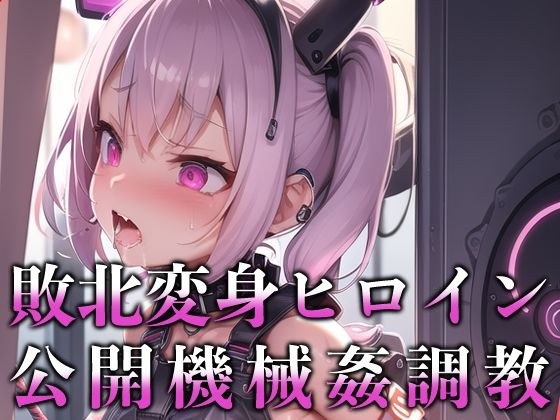 敗北変身ヒロイン公開機械姦調教 メイン画像