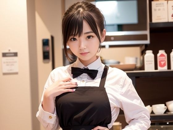 喫茶美女図鑑 300枚［AI美人写真集］ メイン画像