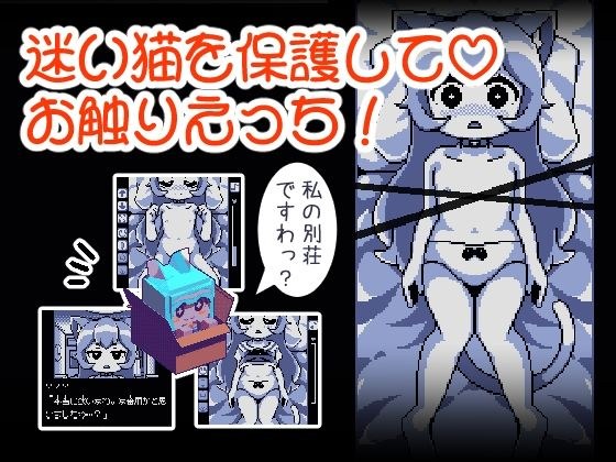 迷い猫を保護してお触りえっち メイン画像