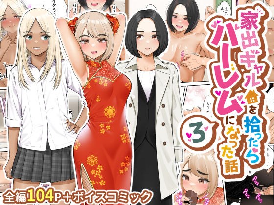 家出ギャルを拾ったらハーレムになった話3 メイン画像