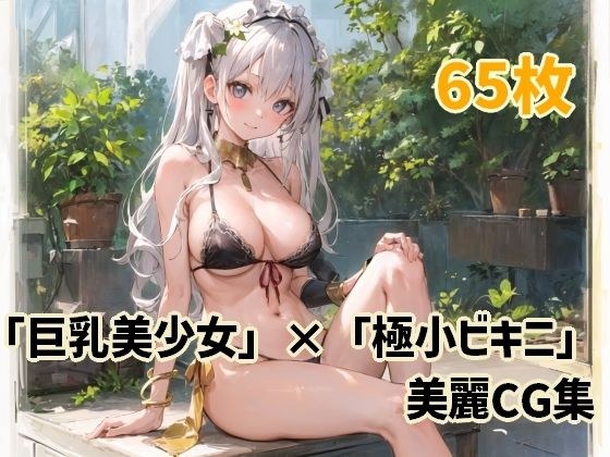 「巨乳美少女」×「極小ビキニ」美麗CG集 メイン画像