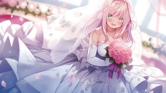 ウエディングドレス美少女セット7 メイン画像