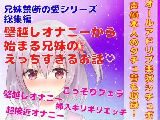 【オールアドリブ実演シチュボ】兄妹禁断の愛シリーズ総集編★壁越しオナニーからはじまる兄妹のこっそり過ぎるえっちなお話 メイン画像