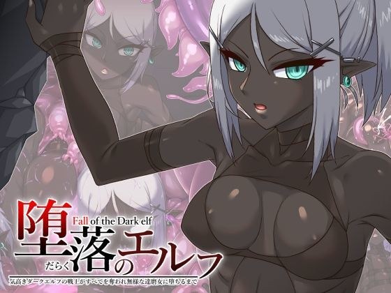 堕落のエルフ 〜気高きダークエルフの戦士がすべてを奪われ無様な達磨女に堕ちるまで〜 メイン画像