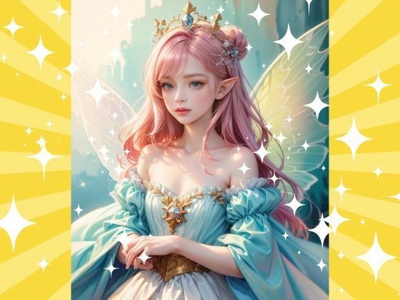 美少女画像集「妖精少女」001 メイン画像