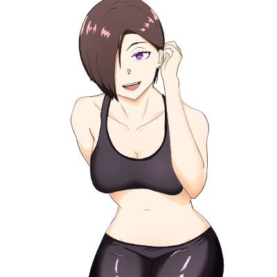 【無料】ジムのHなお姉さん メイン画像