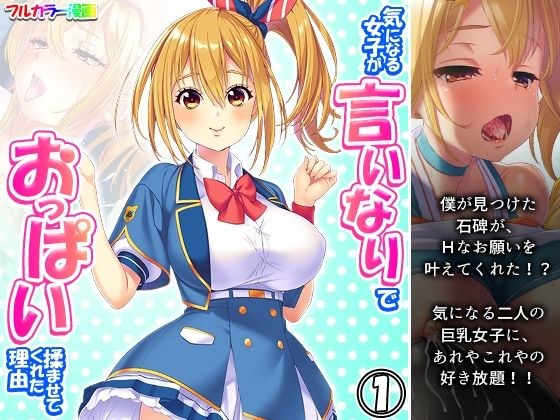 気になる女子が言いなりでおっぱい揉ませてくれた理由 1巻 メイン画像