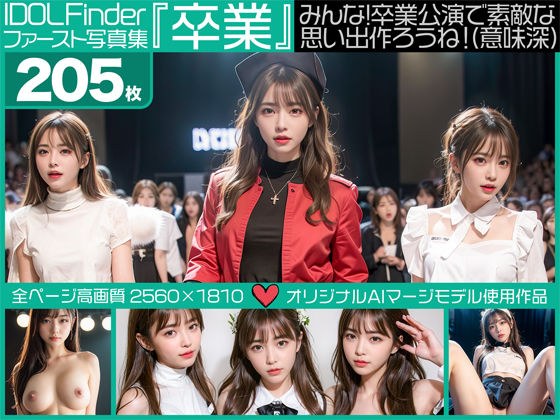 IDOL Finder ファースト写真集『卒業』みんな！卒業公演で素敵な思い出作ろうね！（意味深） メイン画像