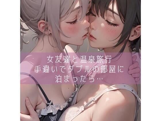 【百合】女友達と温泉旅行 手違いでダブルの部屋に泊まったら… メイン画像