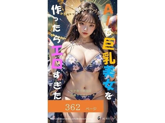 AIで巨乳美女を作ったらエロすぎた（七夕の夜はお好きですか？） メイン画像