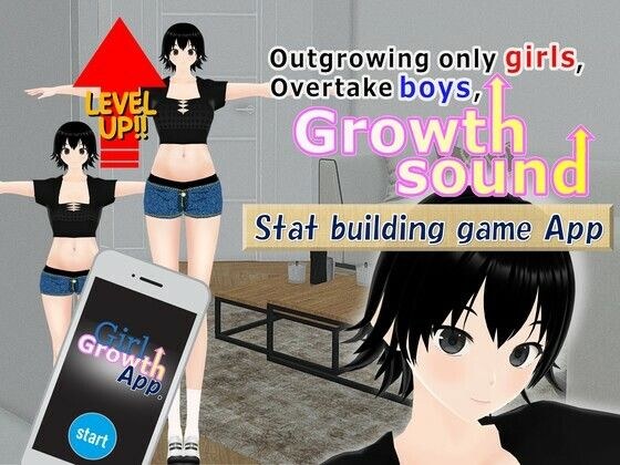 Outgrowing only girls， Overtake boys， Growth sound. Stat building game App Arc