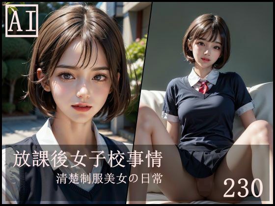 Girls' school circumstances after school メイン画像