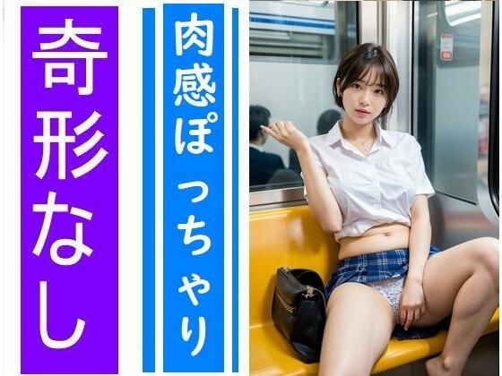 電車の向かい席6〜肉感・ぽっちゃりむっちり〜 メイン画像