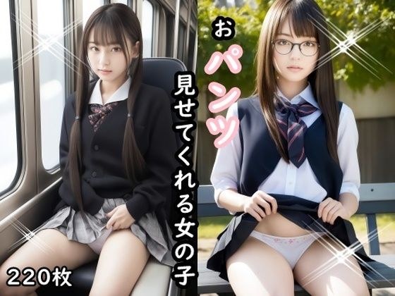 おパンツ見せてくれる女の子 メイン画像