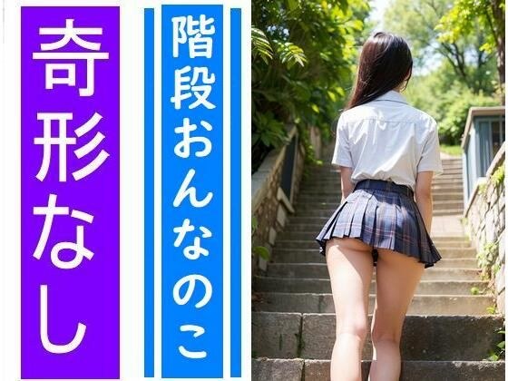 階段おんなのこ メイン画像