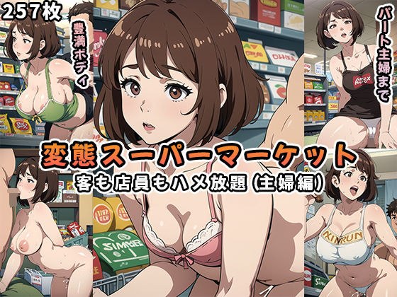 変態スーパーマーケット〜客も店員もハメ放題〜（主婦編） メイン画像
