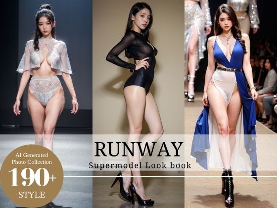 RUNWAY スーパーモデル写真集 メイン画像