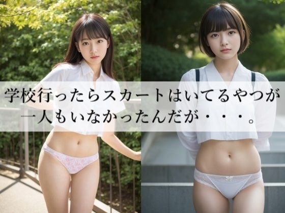 学校行ったらスカートはいてるやつが一人もいなかったんだが・・・。 メイン画像