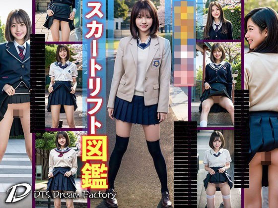 女子●生のスカートリフト図鑑 メイン画像