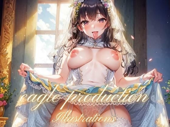 スカートたくし上げイラスト集 ブライド編 アップスケール版(brideir) メイン画像