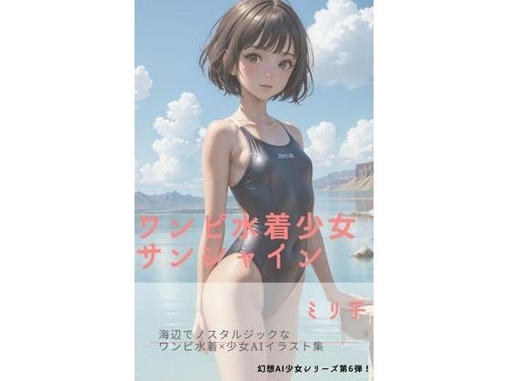 ワンピ水着少女サンシャイン メイン画像