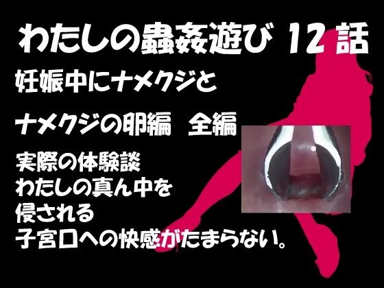 私の蟲姦遊び 第12話 妊娠中にナメクジとナメクジの卵編 全編 メイン画像