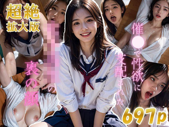 The hidden face of a schoolgirl dominated by sexual desire during sexual intercourse メイン画像